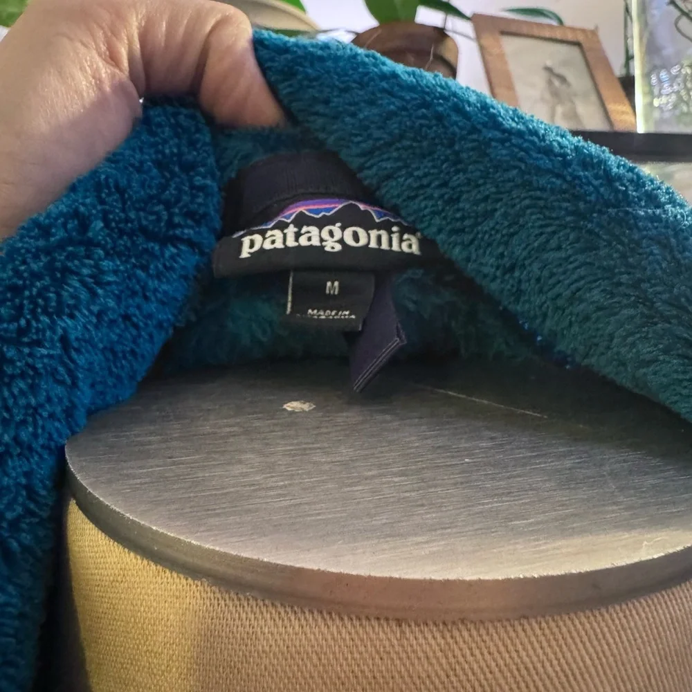 Patagonia Re-Tool Snap-T FleecePullover - Teal - Picture 6 of 8